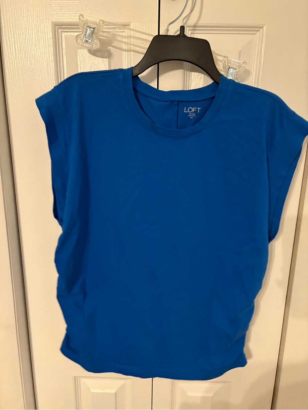 LOFT Bright Blue Crewneck Tee
